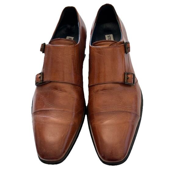 Steve Madden Bowen Limited Edition Cognac Oxford Dress Men\'s Shoe Size 12M